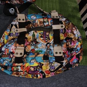 tokidoki Multicolor Character Print Shoulder Bag